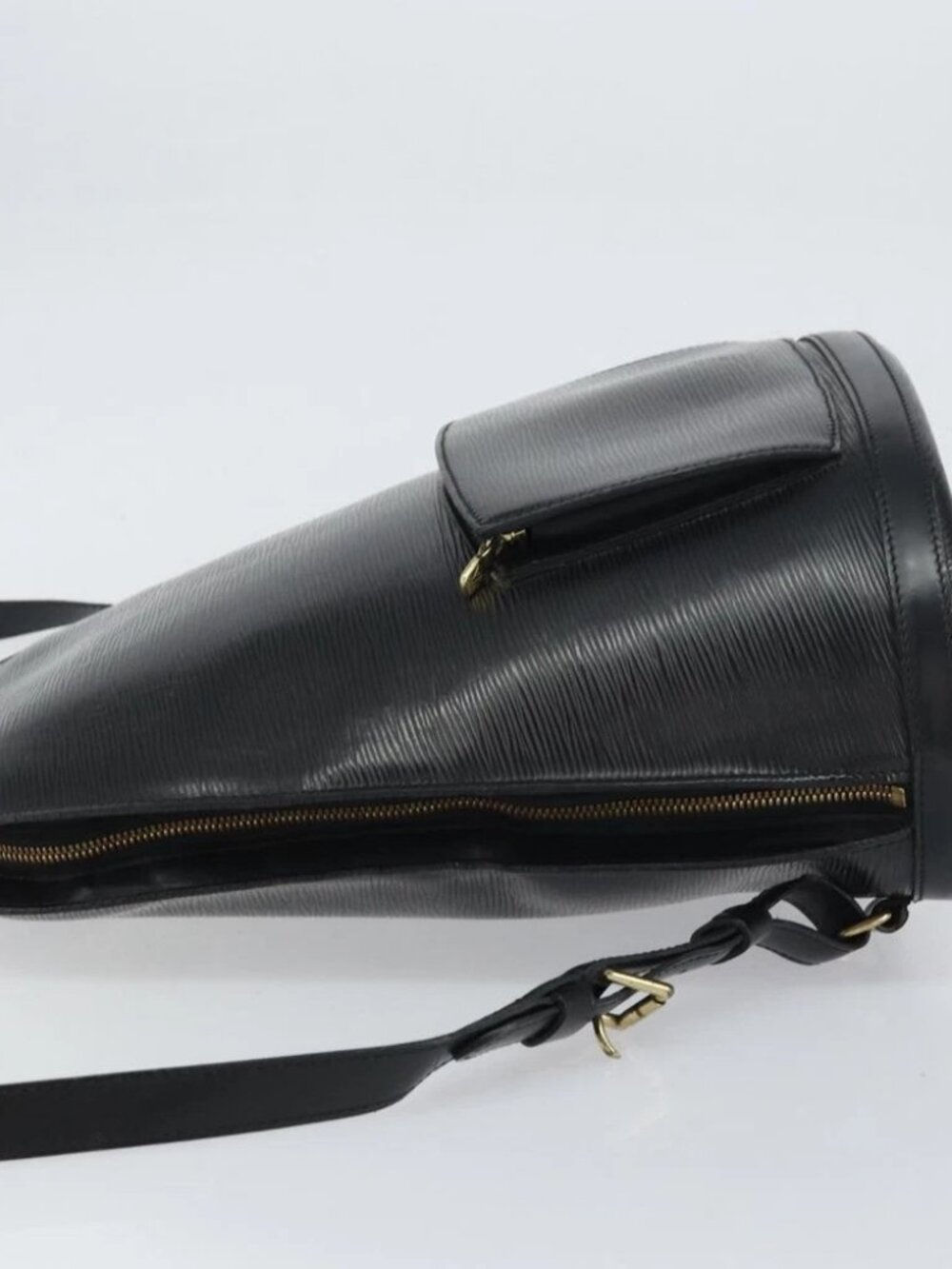 LOUIS VUITTON Epi Coblanc Shoulder Bag Black - Picture 4 of 16